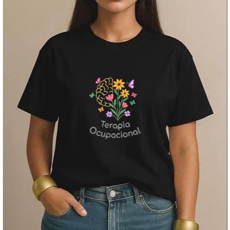 Camiseta Curso Terapia Ocupacional 100% algodão Confortável Faculdade Universitário TO