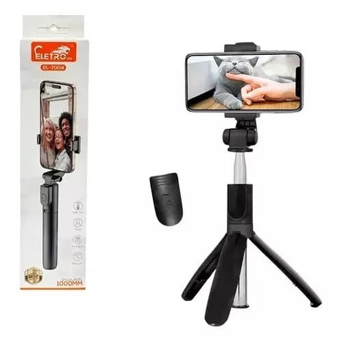 Pau De Selfie suporte Eletro El-7004 Preto