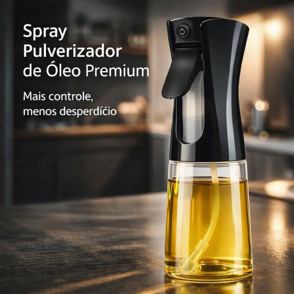 Borrifador De Vidro Para Óleo E Vinagre De Cozinha 220ML