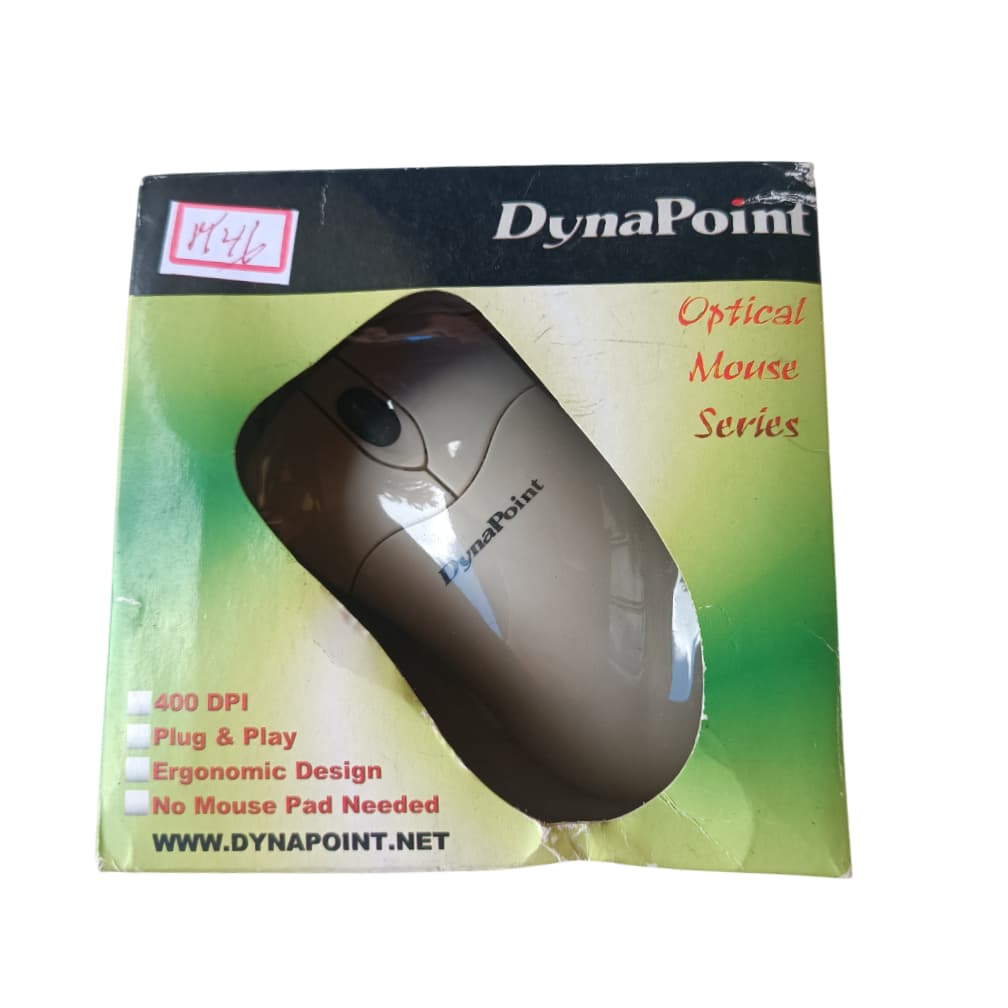MOUSE DYNAPOINT BRANCO OPTICAL PS2 K46