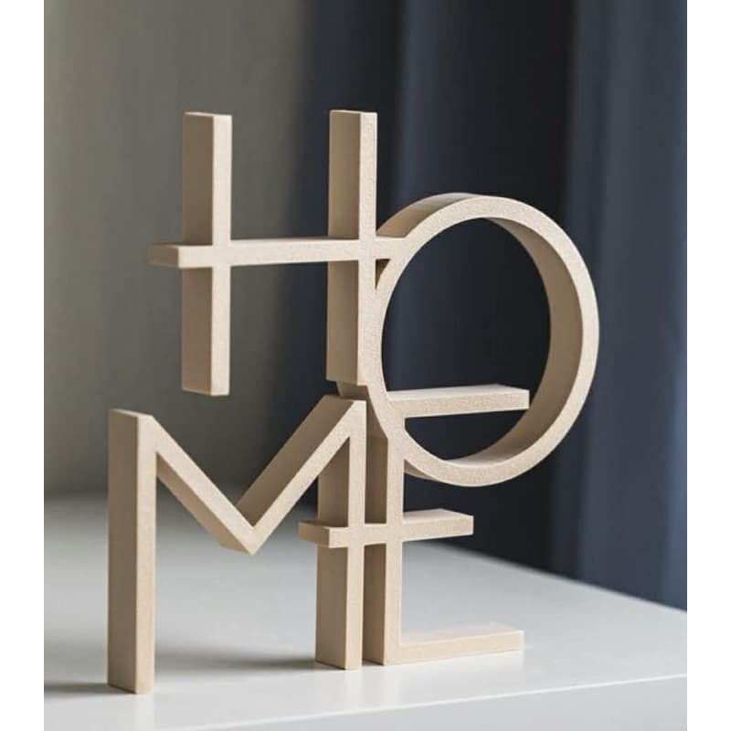Escultura Decorativa HOME – Enfeite Moderno para Sala e Escritório