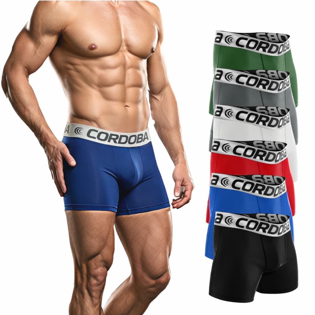 Kit 6 Cuecas Boxer Masculinas Forradas Estampas Sortidas Original