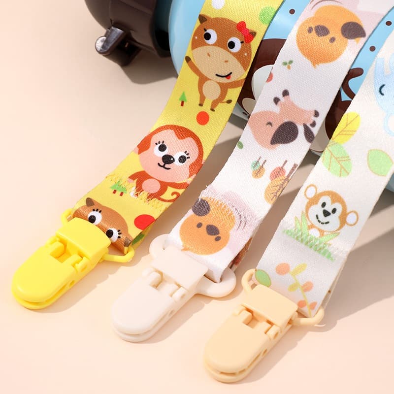 Kit com 3 Prendedores de Chupeta