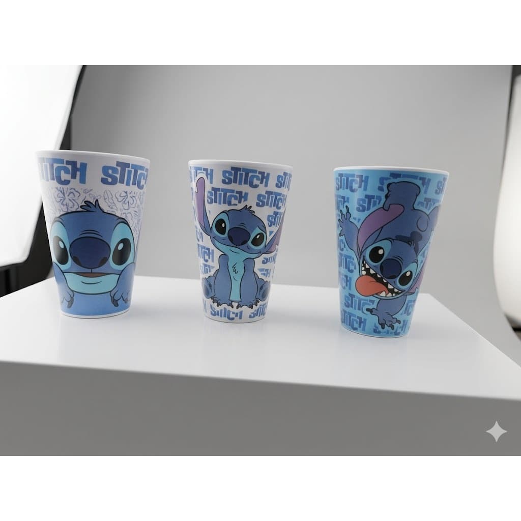 Copo Plastico Infantil Grande 470ml Super Resistente Azul