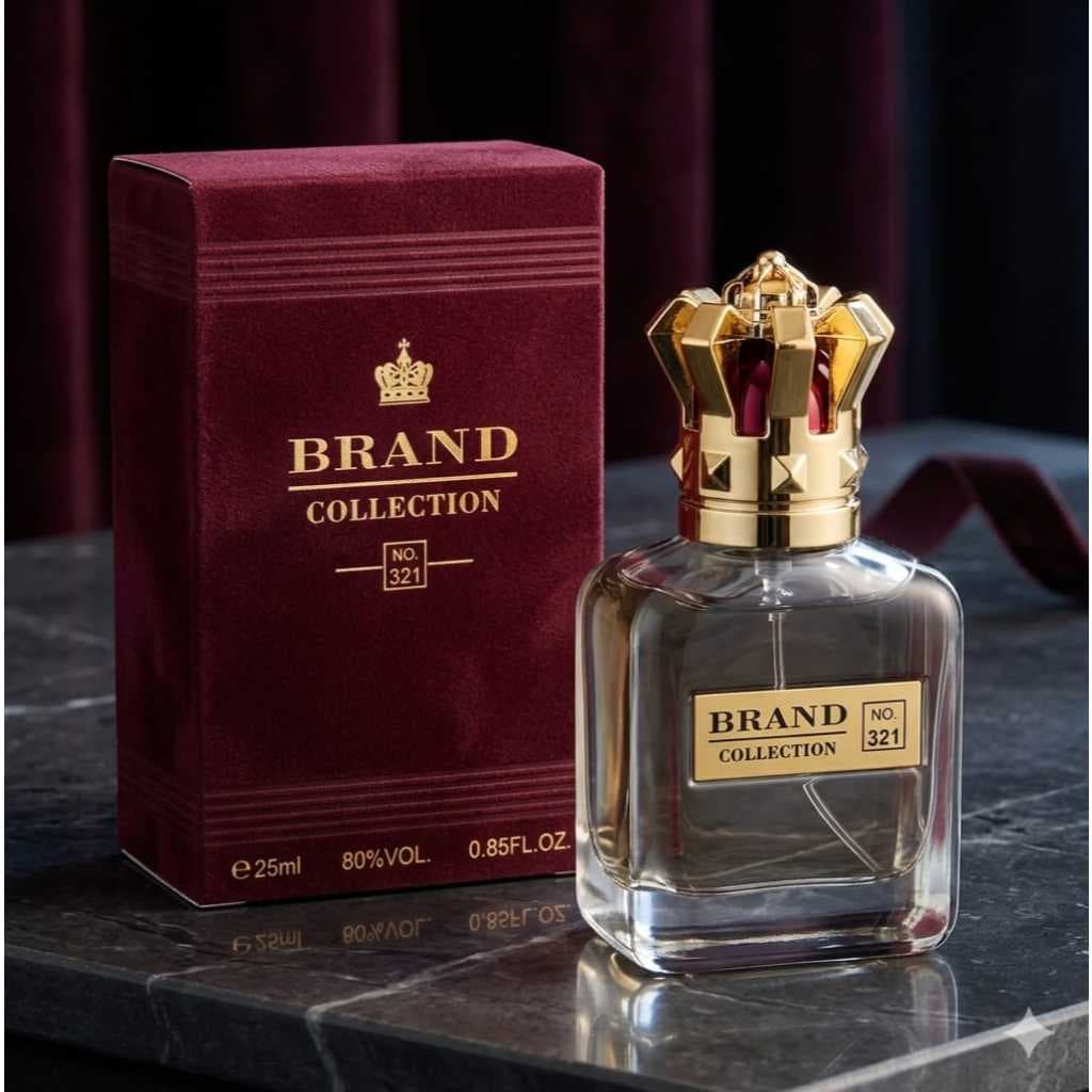 Perfume Brand Collection N 321 Masculino 25ml Premium Fixacao Intensa  Elegante  Exclusivo  Marcante