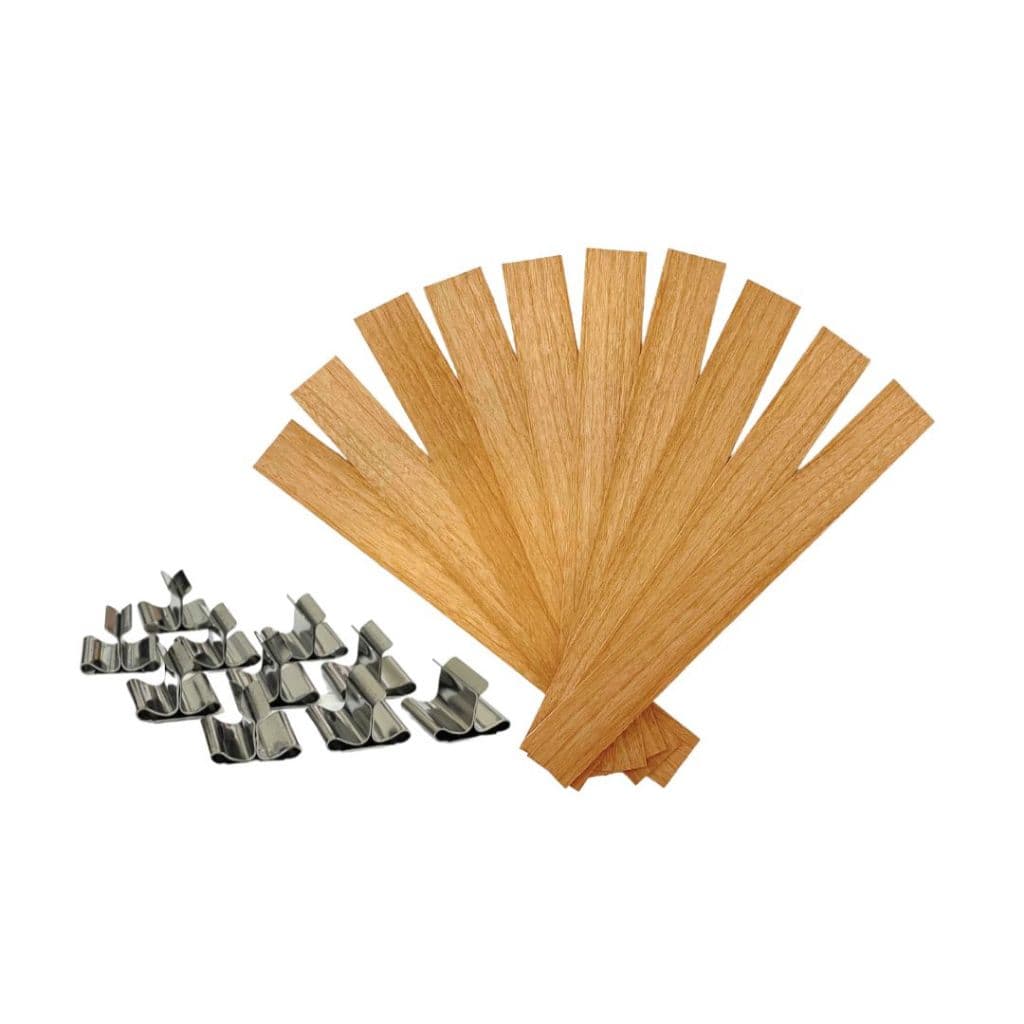 Kit 20 Pavio Madeira M com Guia