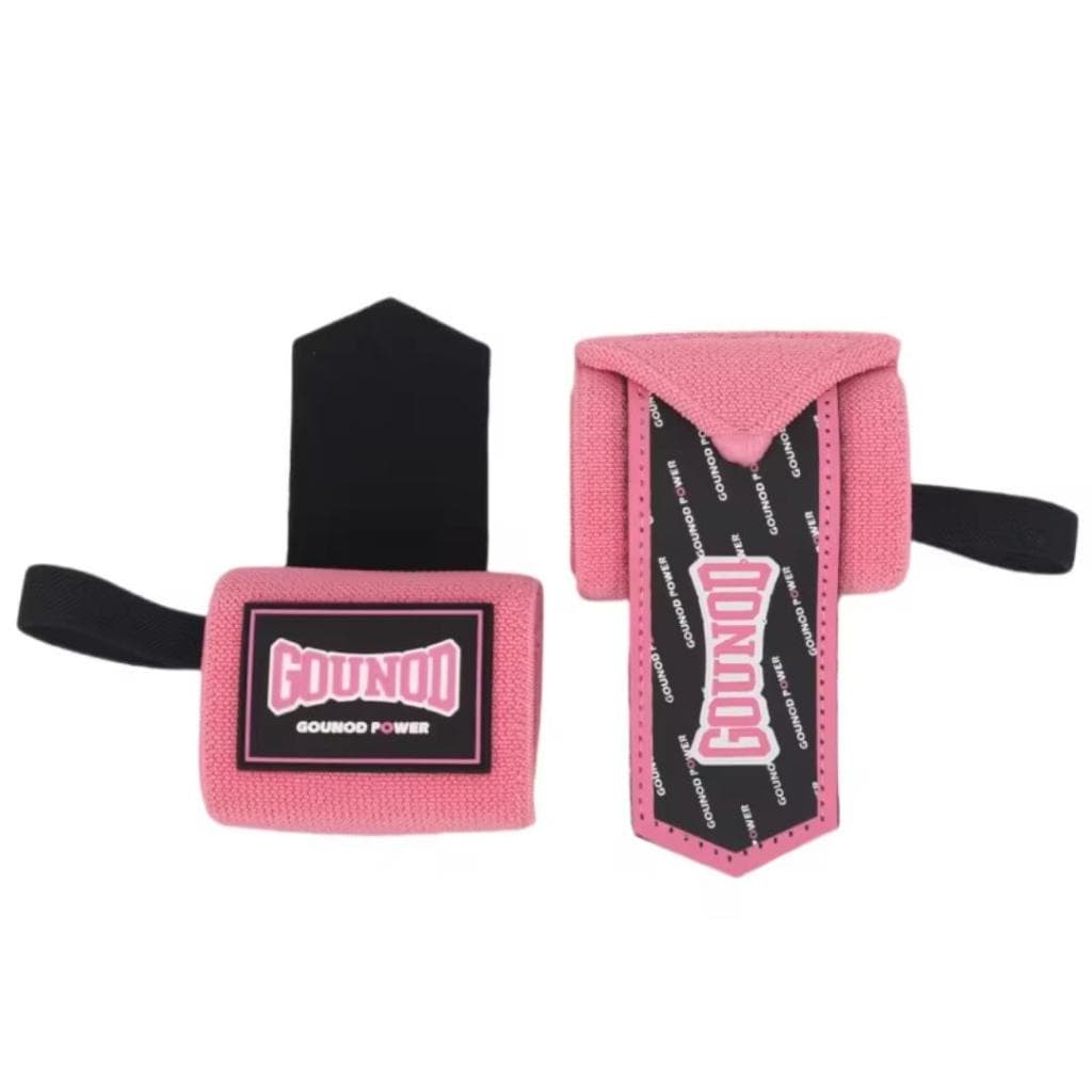 Munhequeiras Gounod Power | Pulseira fitness levantamento de peso barra horizontal - Premium