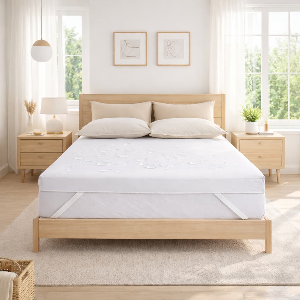 Pillow Top Impermeável Espuma Hiper Soft D23 Lavável Em Máquina Toque Aveludado Não faz barulho