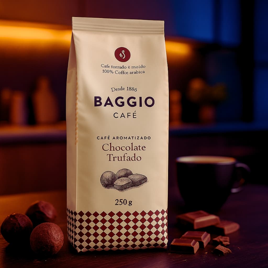 Café Gourmet Moido Aromas Baggio De Chocolate Trufado 250g