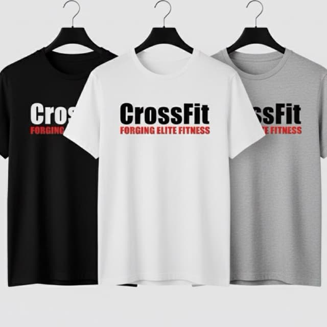 T-SHIRT CROSSFIT FORGING ELITE FITNESS treino masculina / feminina