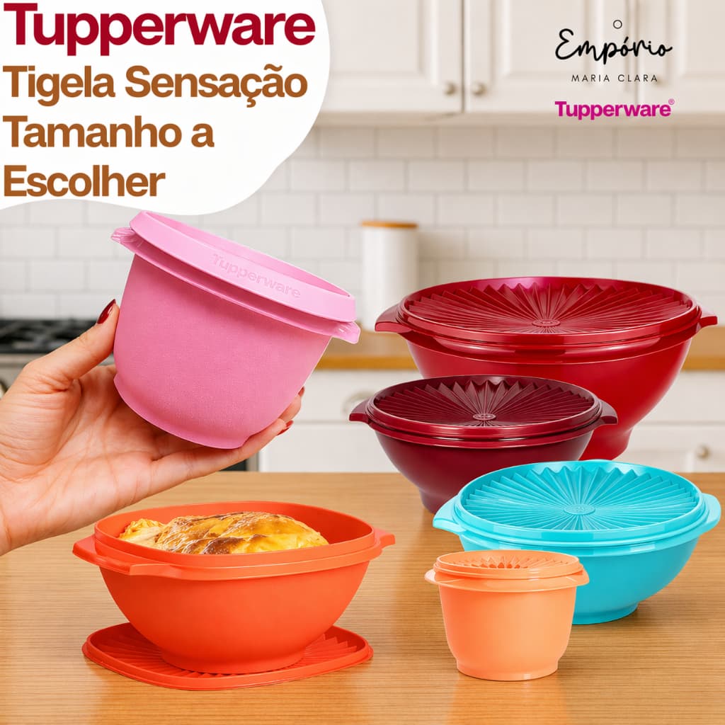 Tupperware Tigela Sensação Tamanho a Escolher