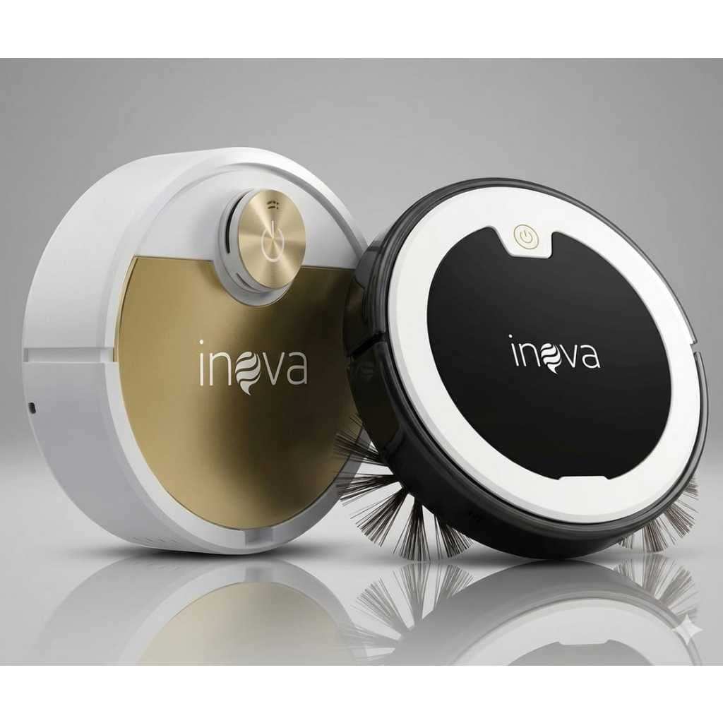 Robótica Inteligente Inova Robô Aspirador De Pó Controle Remoto 3 Em 1 Modelo SDJ-12614 e SDJ-12615 Da Inova.