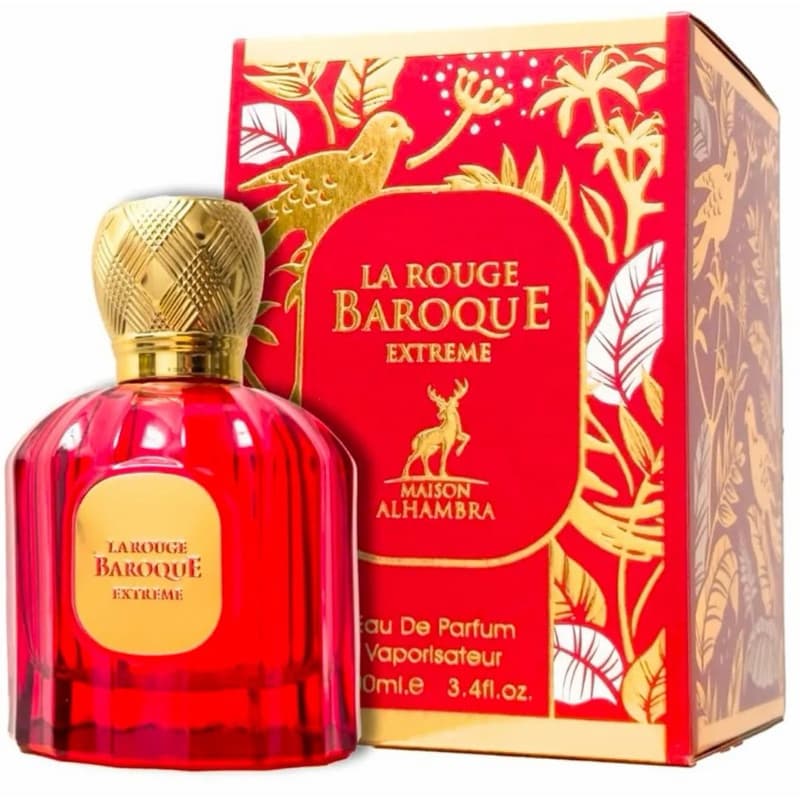 Perfume Lá Rouge Barowue Extreme Maison Alhambra EDP 10o + Porta Perfume