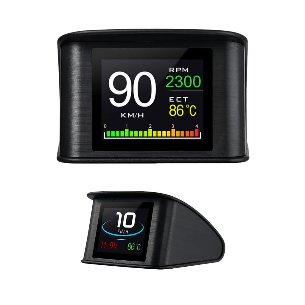 Computador de Bordo Digital P10 Display Hud OBD2 Automotivo