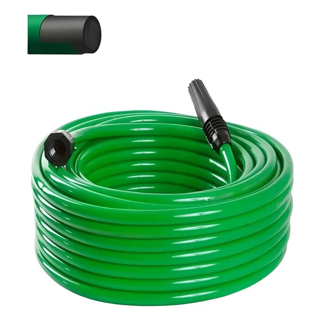 Mangueira Para Jardim Com Esguicho 15m Verde Sunflex