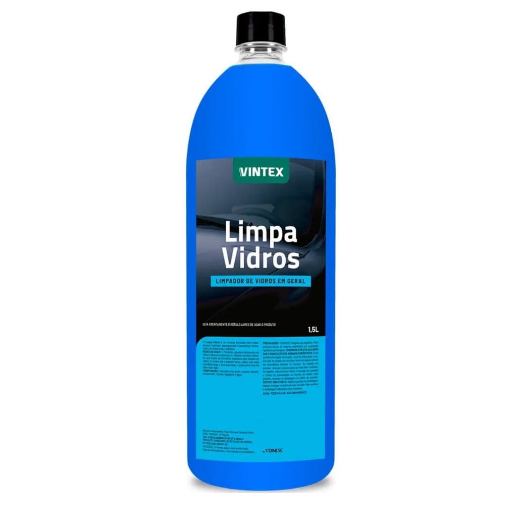 Limpa Vidros Espelhos Limpador Automotivo Vintex 1,5l