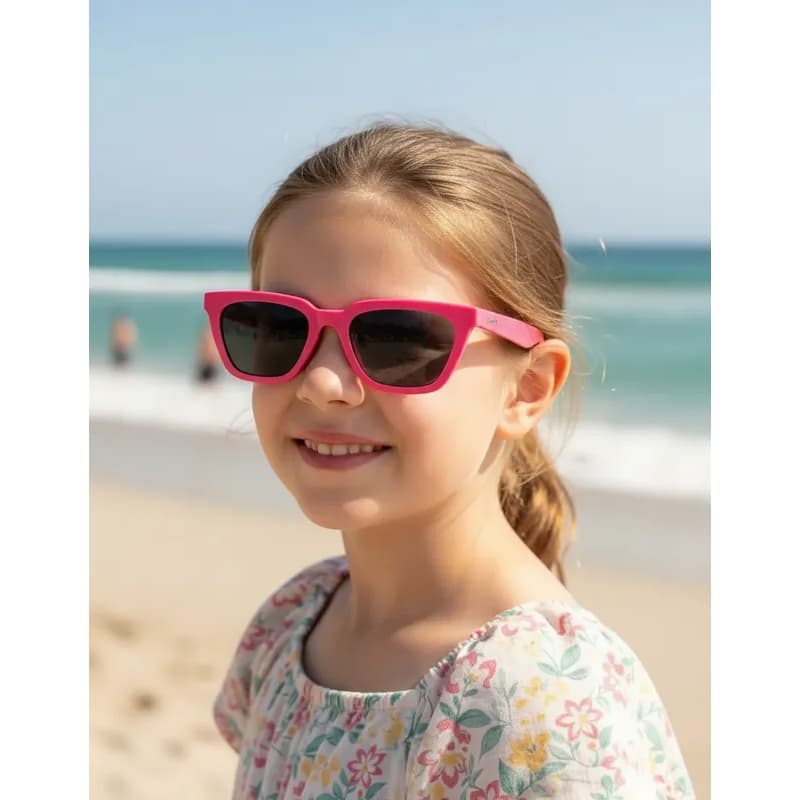 Oculos Solar Silicone Infantil Flexível Original Polarizado MT8406 Gatinho