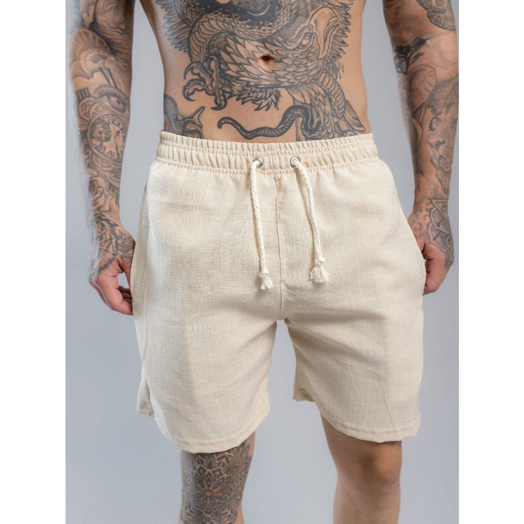 Short Masculino Bermuda Mauricinho Com Cordão Leve Fresco Praia Tendecia Verão
