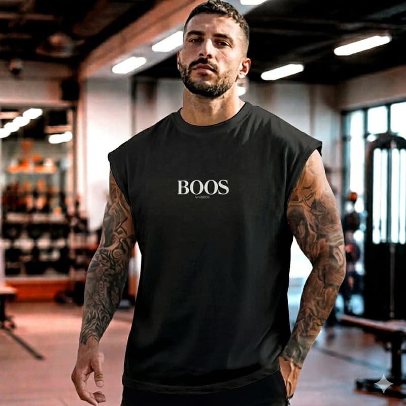Regata Masculina Tipo Machão Com Algodão Premium Envio Rápido Oferta