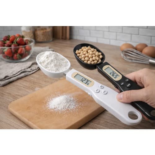 Colher Digital Medidora Fitness Balança Dosador Precisão de 0,1g