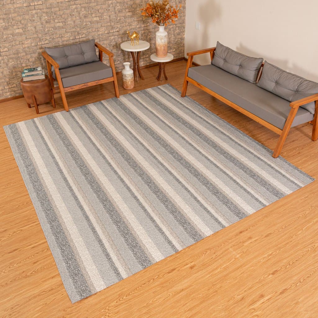 Tapete 2,00 M X 1,40 M Para Sala Quarto Escritório Com Antiderrapante Elegante Moderno Sofisticado
