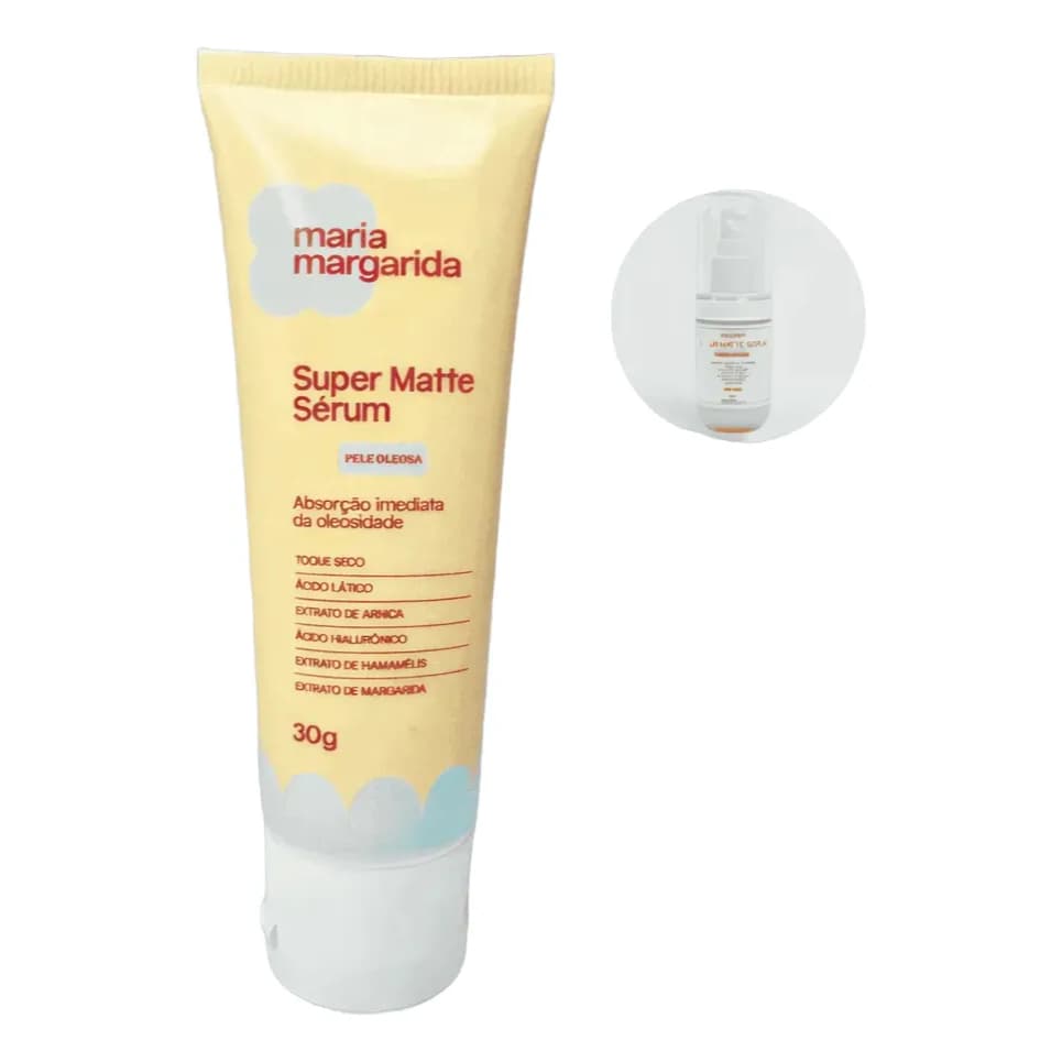 Super Matte Serum Skin Expert Maria Margarida - Envio imediato