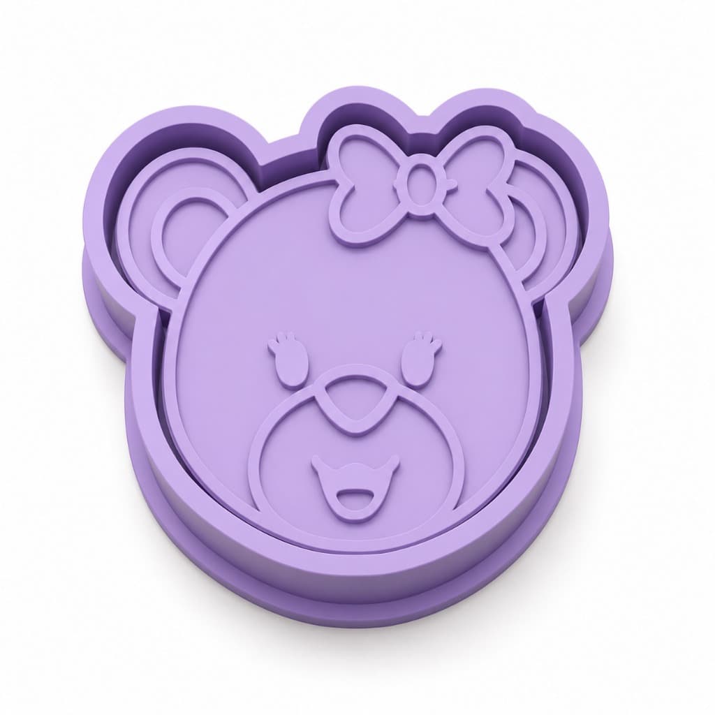 Ejetor de Brigadeiro Tema Ursa 40mm – PLA