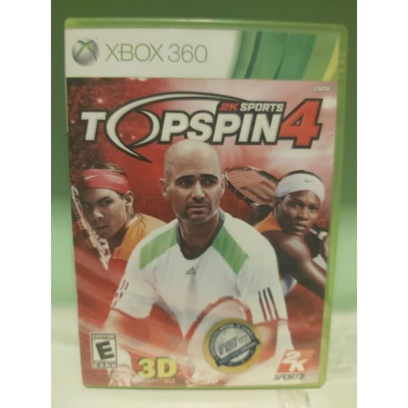 Top Spin 4 Xbox360 Original Mídia Física
