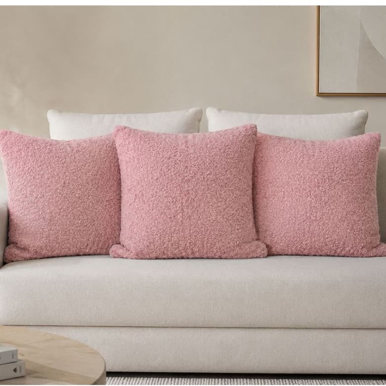 Kit Capa Almofada Charme 5 Peças Sofá Luxo