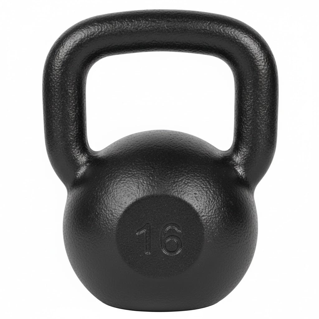 Kettlebell 16kg para Musculação Academia Treino Fitness Funcional Crossfit Resistente Profissional Gym Pro
