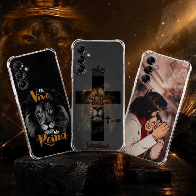 CAPA CAPINHA HEX TPU COMPATIVEL  COM SAMSUNG A07,  A17 , A37 E A57 DESENHOS VARIADO JESUS
