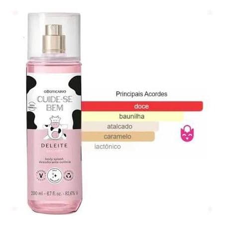 Body Splash Deleite: Frescor e Perfume após o Banho