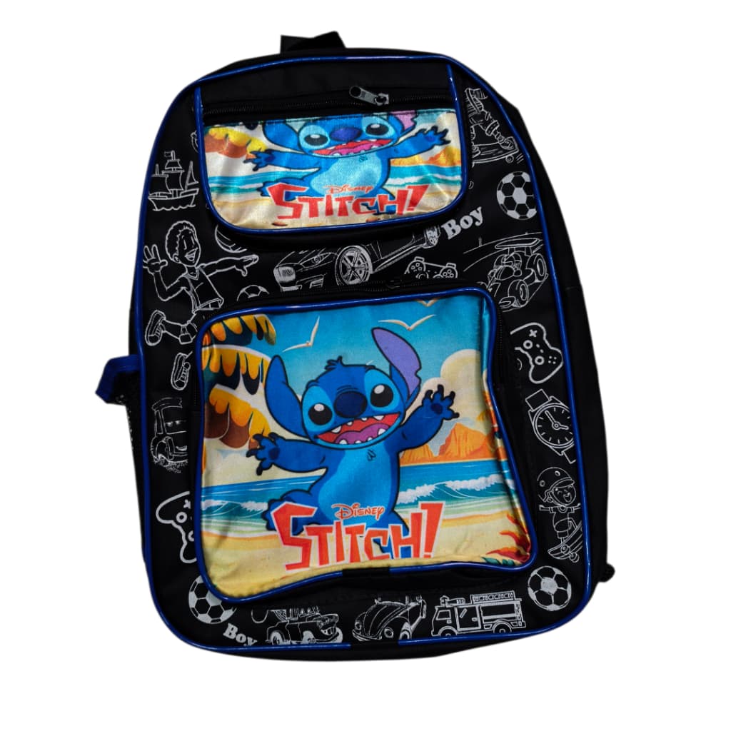 Mochila Infantil Menino de Costas com Visual Encantador para Volta às Aulas