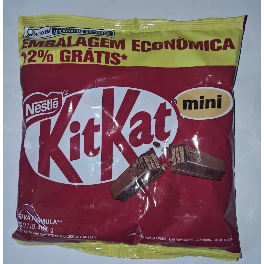KitKat Mini ao Leite 417,6g 36UN