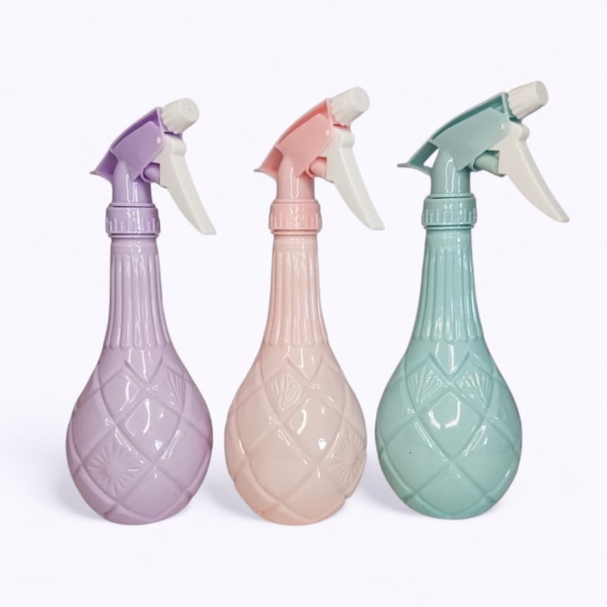 Borrifador Spray Kit com 3 Resistente 500ml Água ou Produtos para Limpeza 2 Jatos Nevoa e Fino
