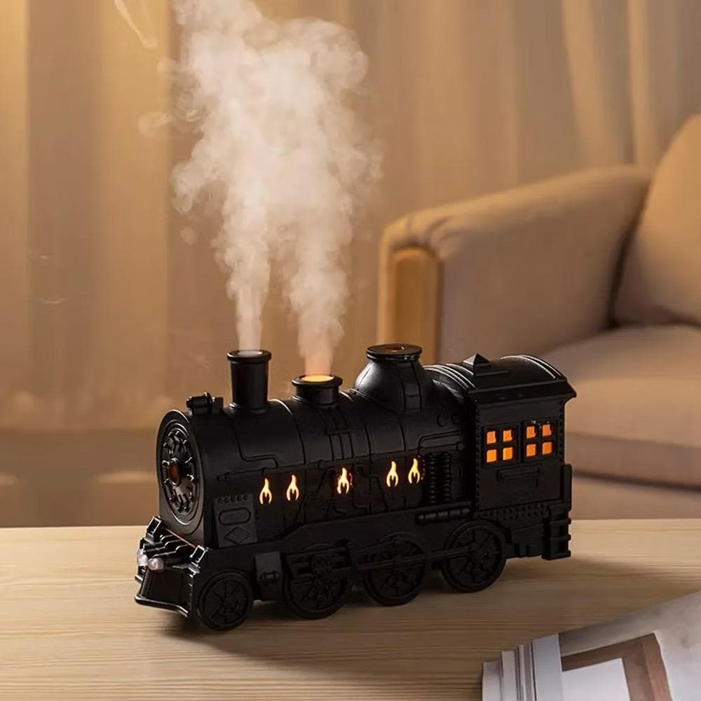 Difusores de Aroma de Trem Retro Remoto Umidificador de Ar de Pulverização Máquina