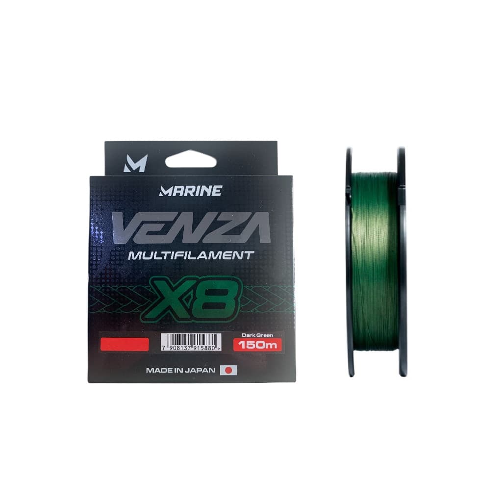 Linha de Pesca Multifilamento Marine Venza X8 150m Verde