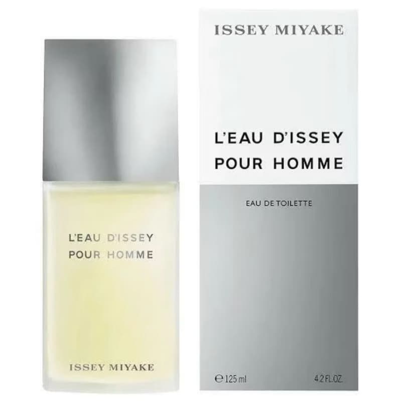 Perfume Issey Miyake L"Eau D"Issey Pour Homme 125ml - Frescor e Elegância Vibrante