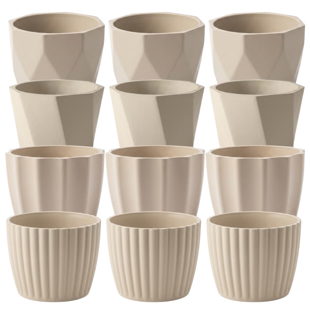 Kit 12 Vasos Cachepot N1 Decorativo Moderno Centro De Mesa decoração de festas eventos aniversários