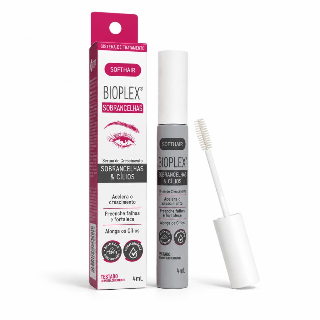Sérum Crescimento Sobrancelhas E Cílios Bioplex Soft Hair 4ml