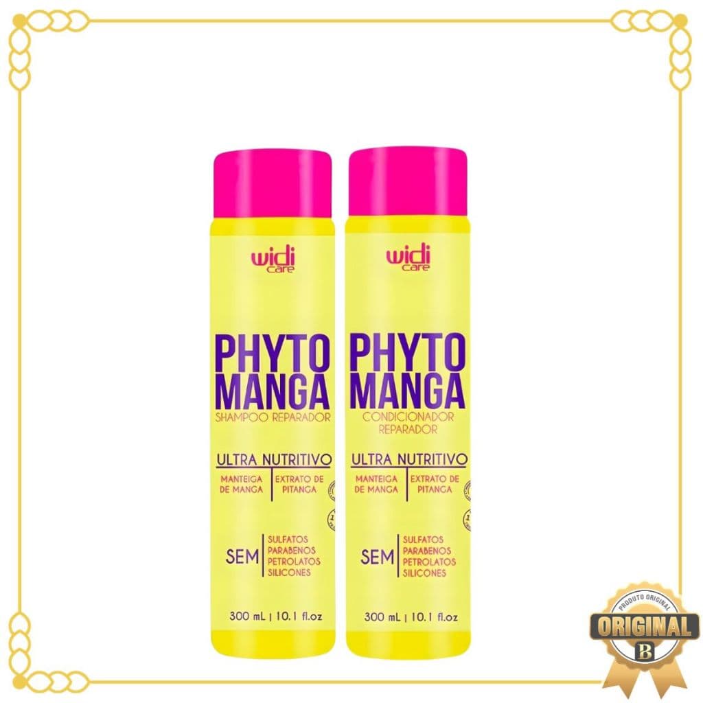 Kit Shampoo + Condicionador Ultra Nutritivo 300 g Phytomanga Widi Care