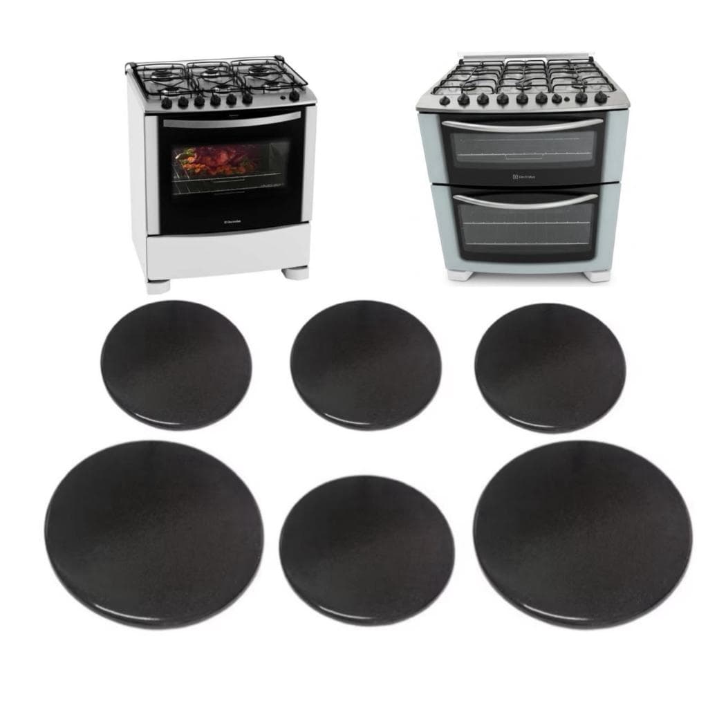 Kit Espalhador Tampa para Fogão Electrolux  - 6 Bocas e 4 Bocas - Compatível com os modelos 76