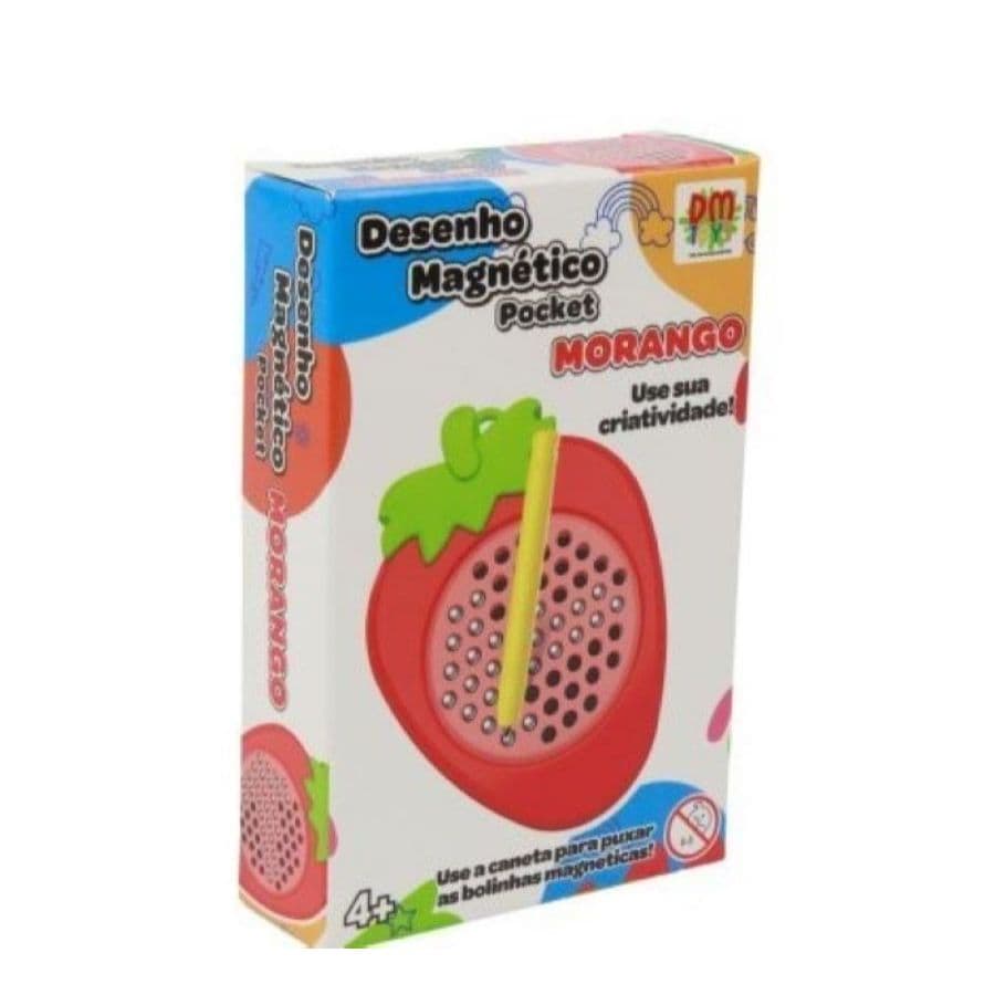 Desenho Magnético Infantil 11cm Com Mosquetão Portátil