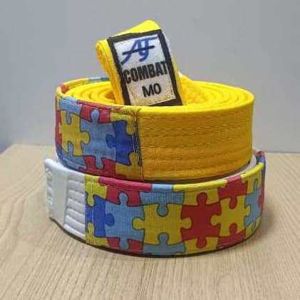 Faixa Jiu Jitsu Infantil AUTISMO