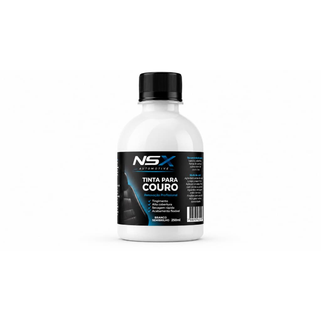 Tinta Restaura Couro Borracha Sapato banco automotivo carteira cinto pneu chinelo solados  plásticos sofá - 250ml Cores
