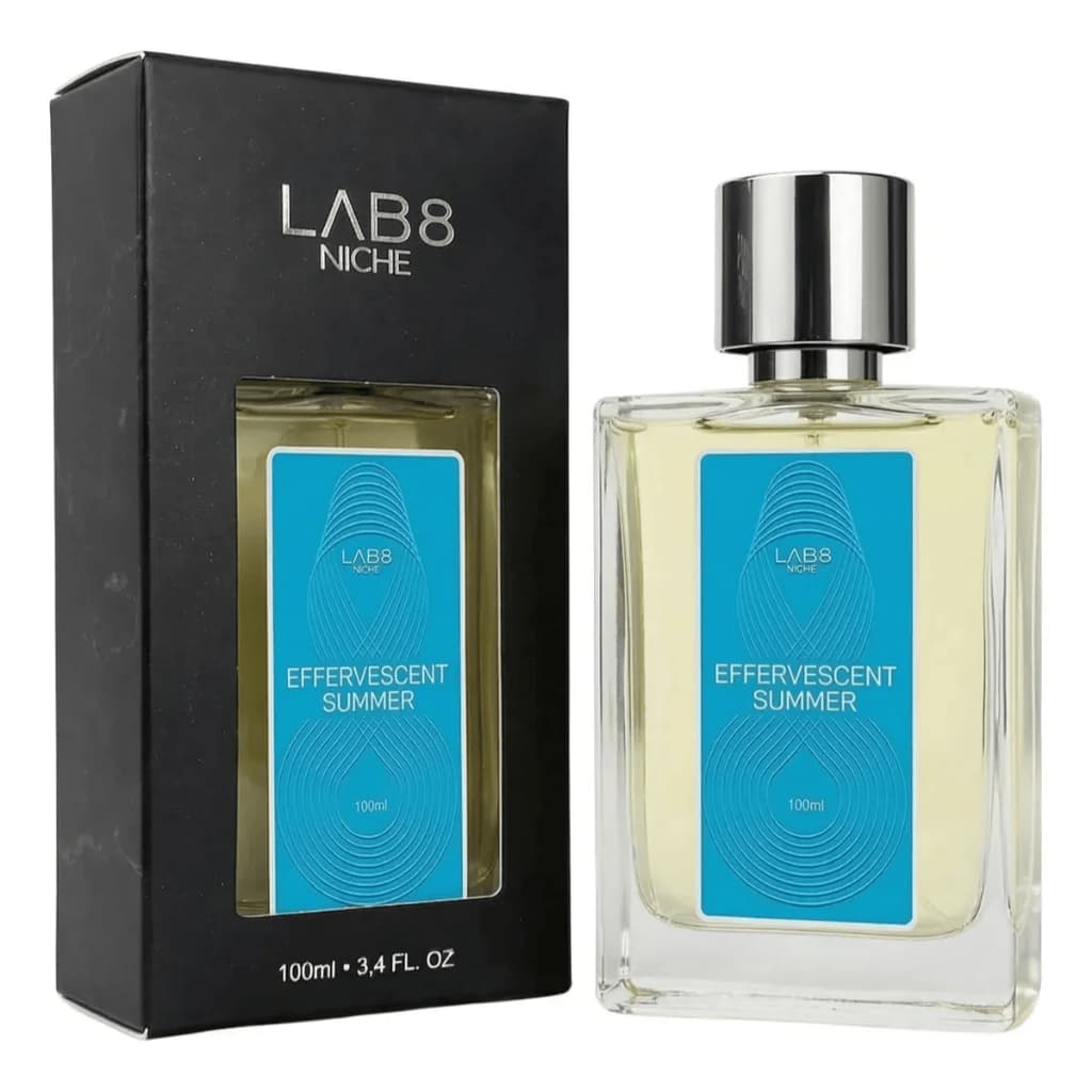 Perfume Masculino/Feminino Fresh 100ml LAB8 Effervescent Summer Manga e Limão Longa Duração