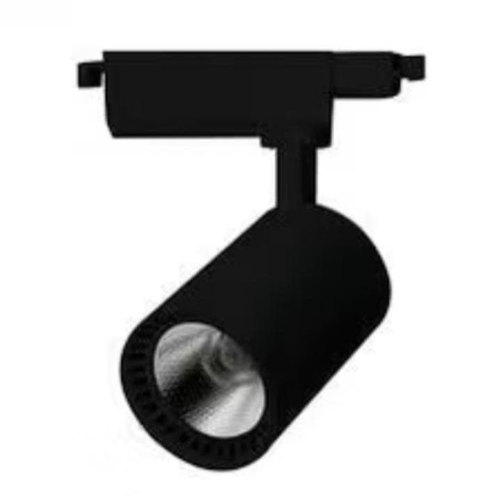 Spot Para Trilho Eletrificado Preto Led 7w 3000k ou 6000k