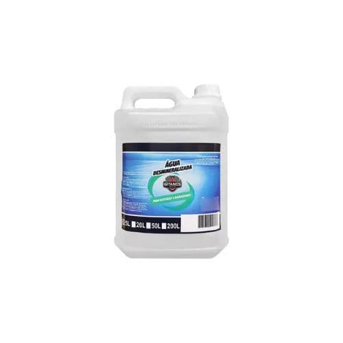 Água Desmineralizada Para Radiadores Gitanes 5 L