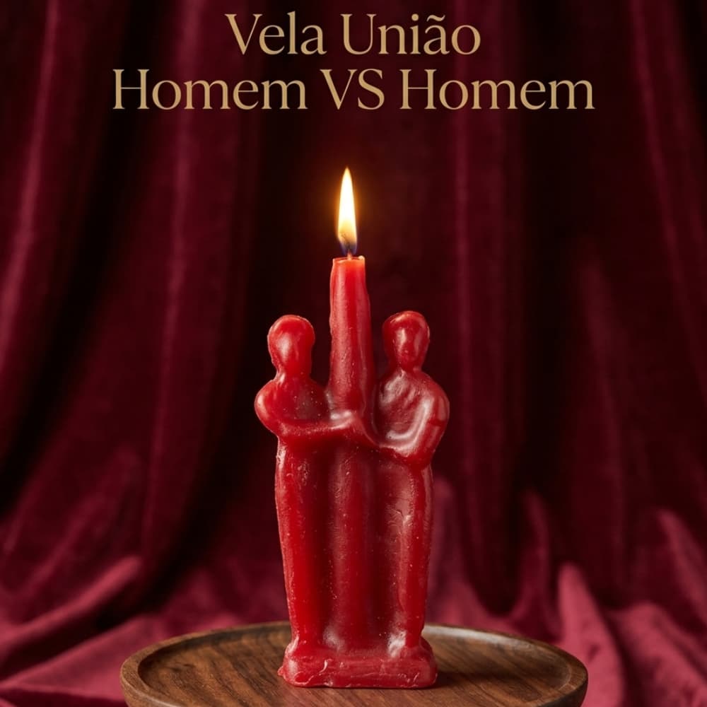 Vela Magia União Homem e Homem Grande Amor Casal Homoafetivo Amarração Reconquista Ritual