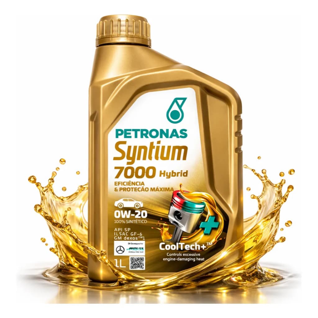 Óleo Motor Petronas Syntium 0w20 7000 Hybrid 100% Sintético